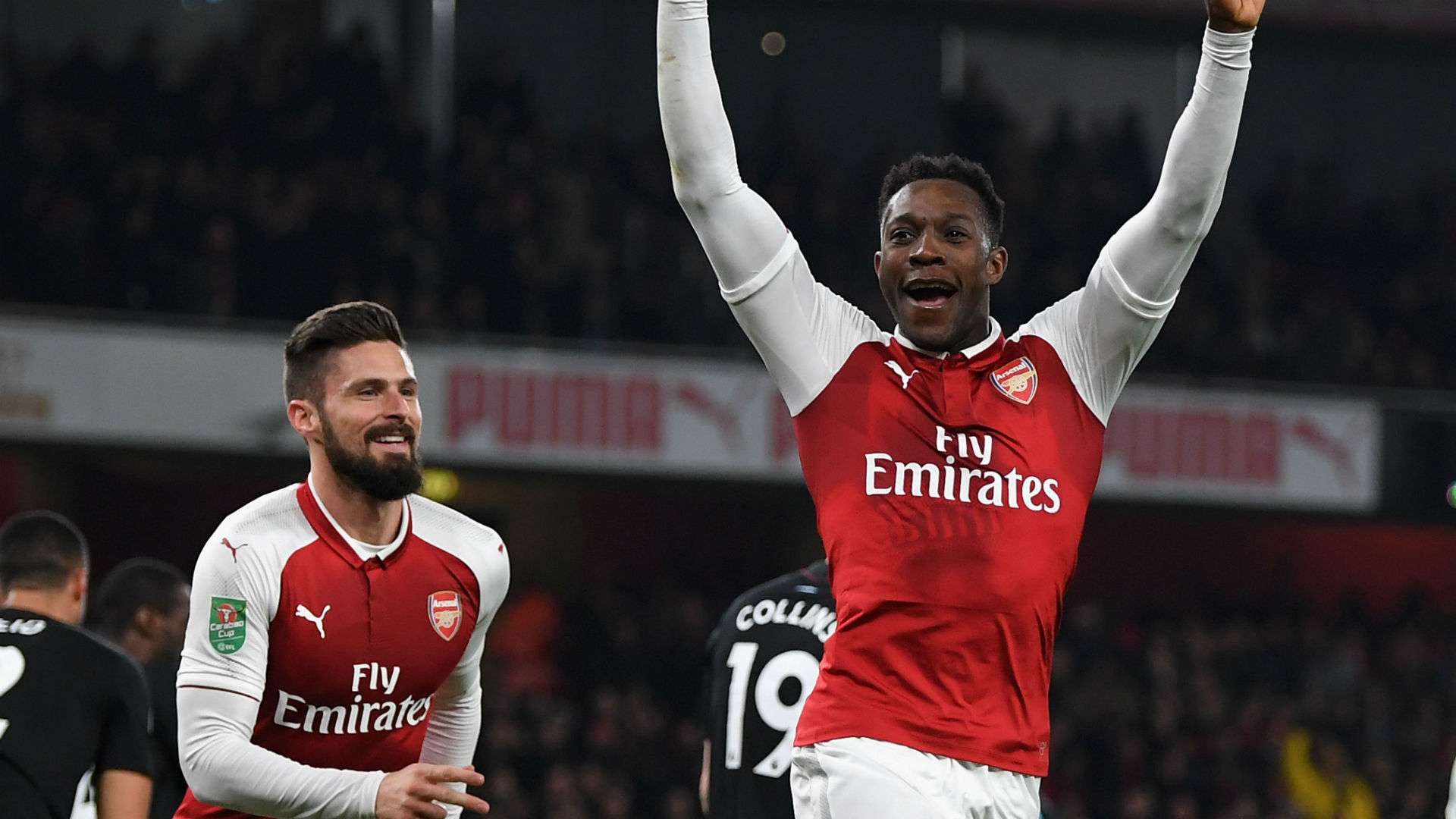 Danny Welbeck Olivier Giroud Arsenal