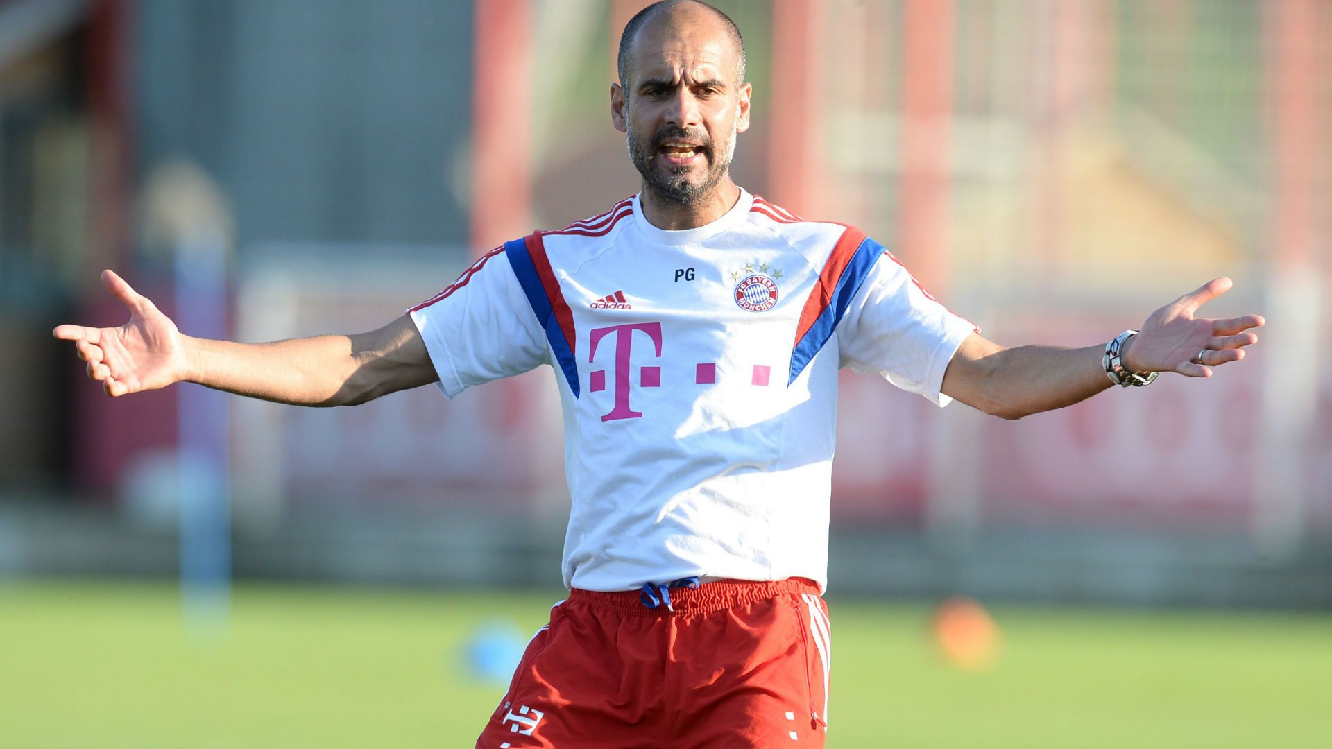 Pep Guardiola Bayern Munich Training 08092914