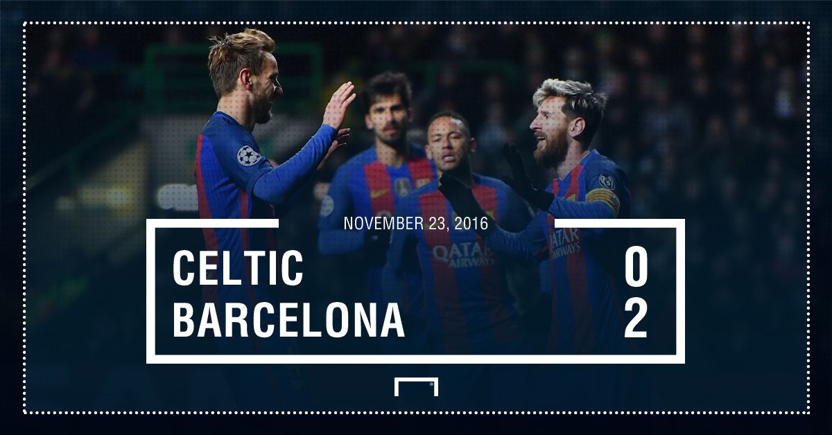 Celtic Barcelona result