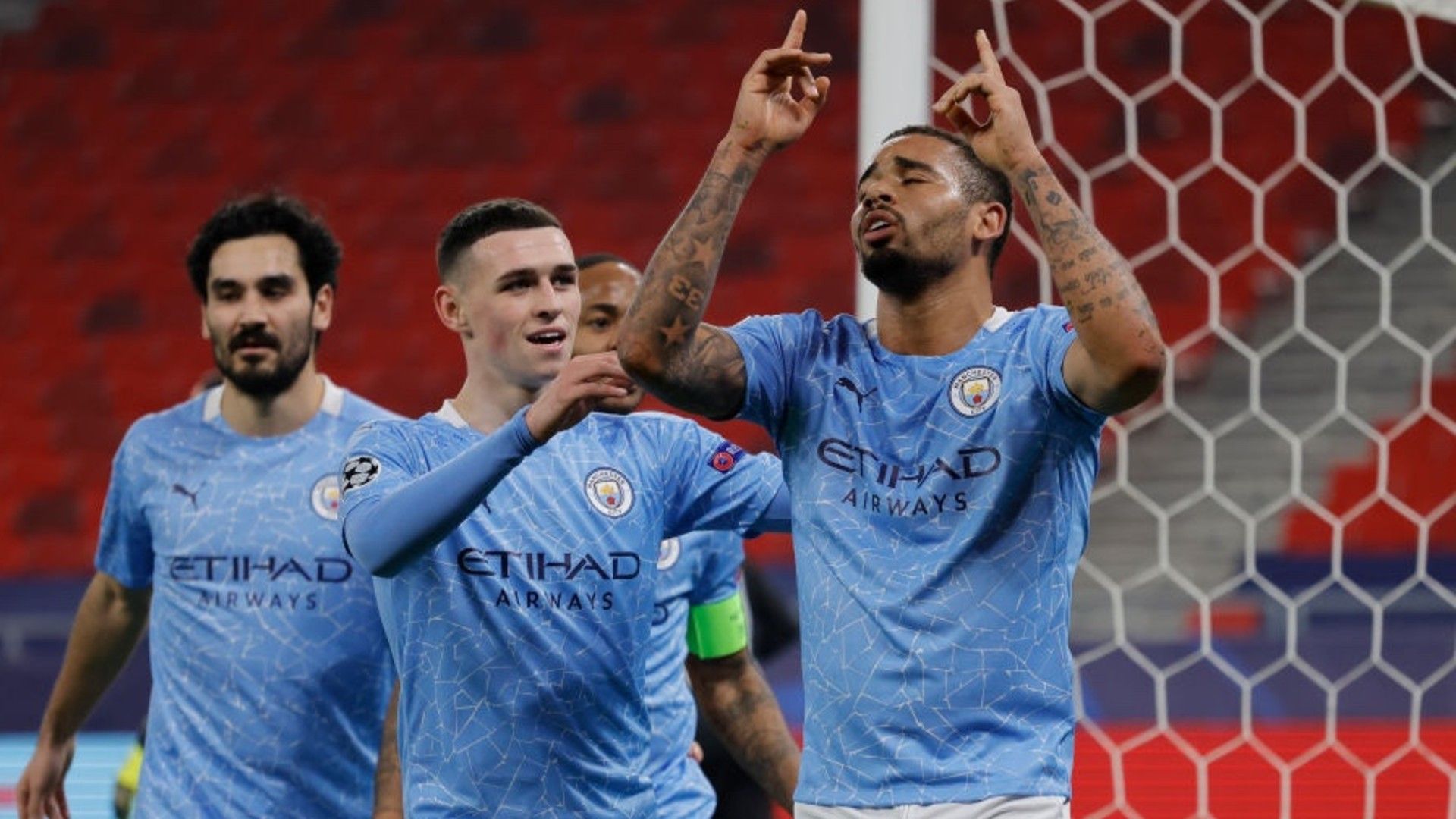 Gabriel Jesus Manchester City Borussia Monchengladbach Champions League 24 02 2021