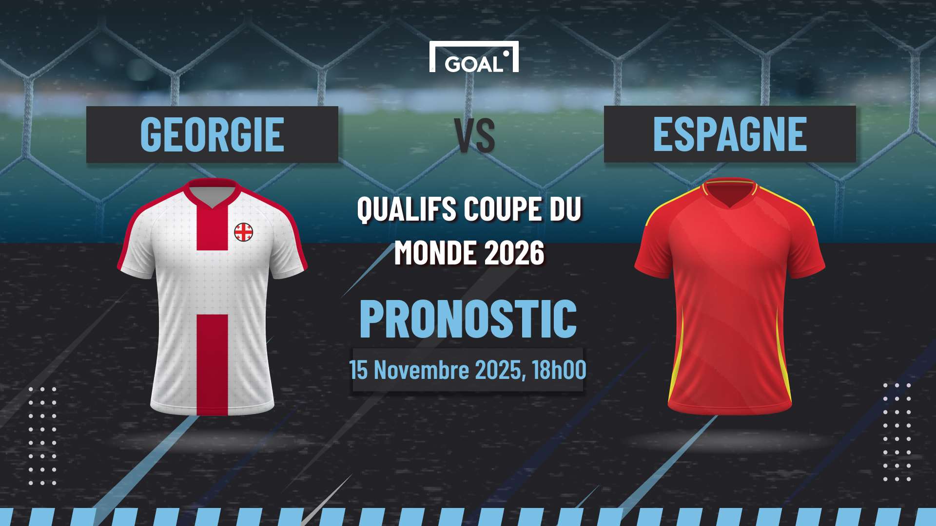 Pronostic Géorgie vs Espagne