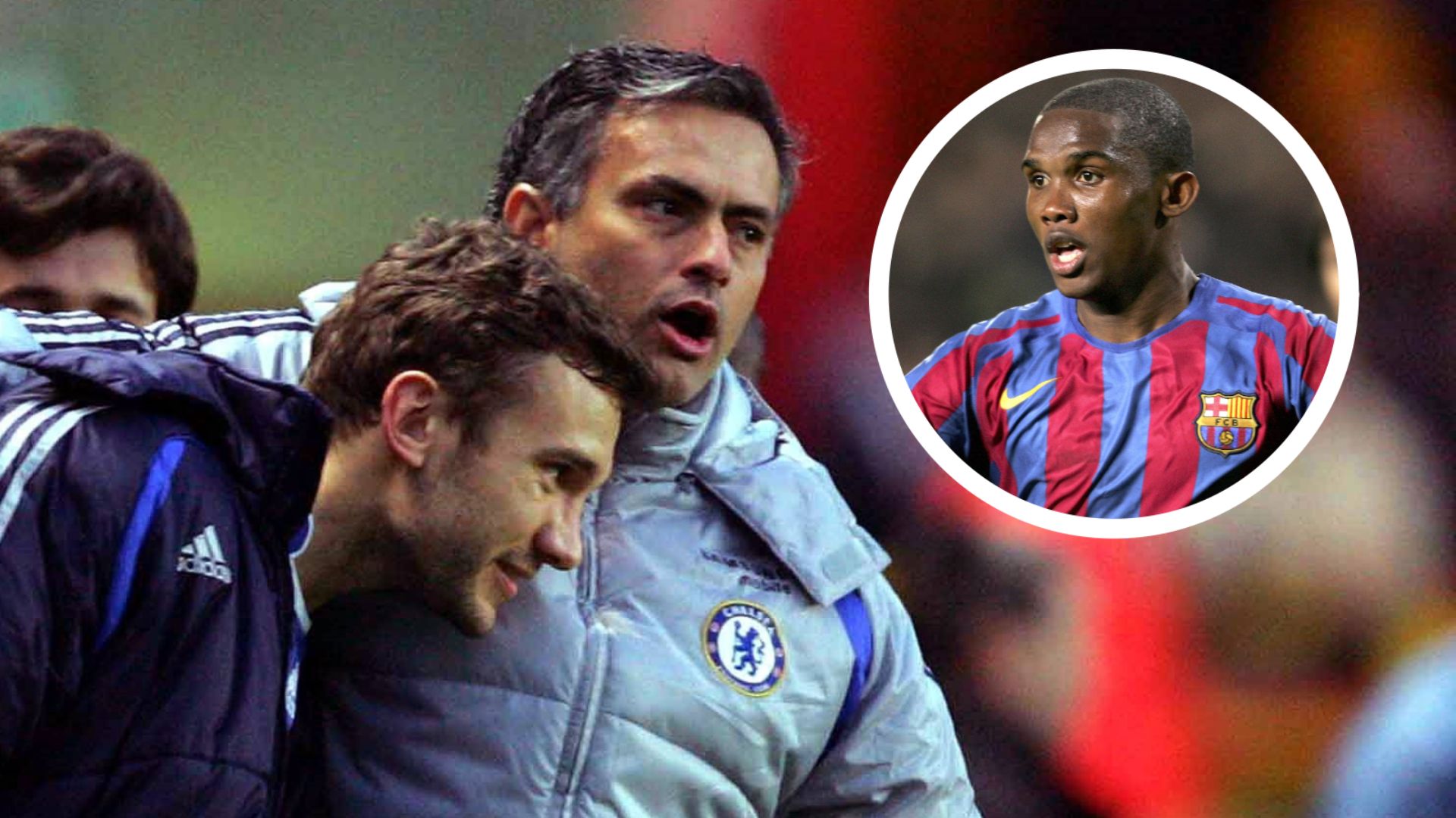 Jose Mourinho Chelsea Shevchenko Eto'o 2006 GFX