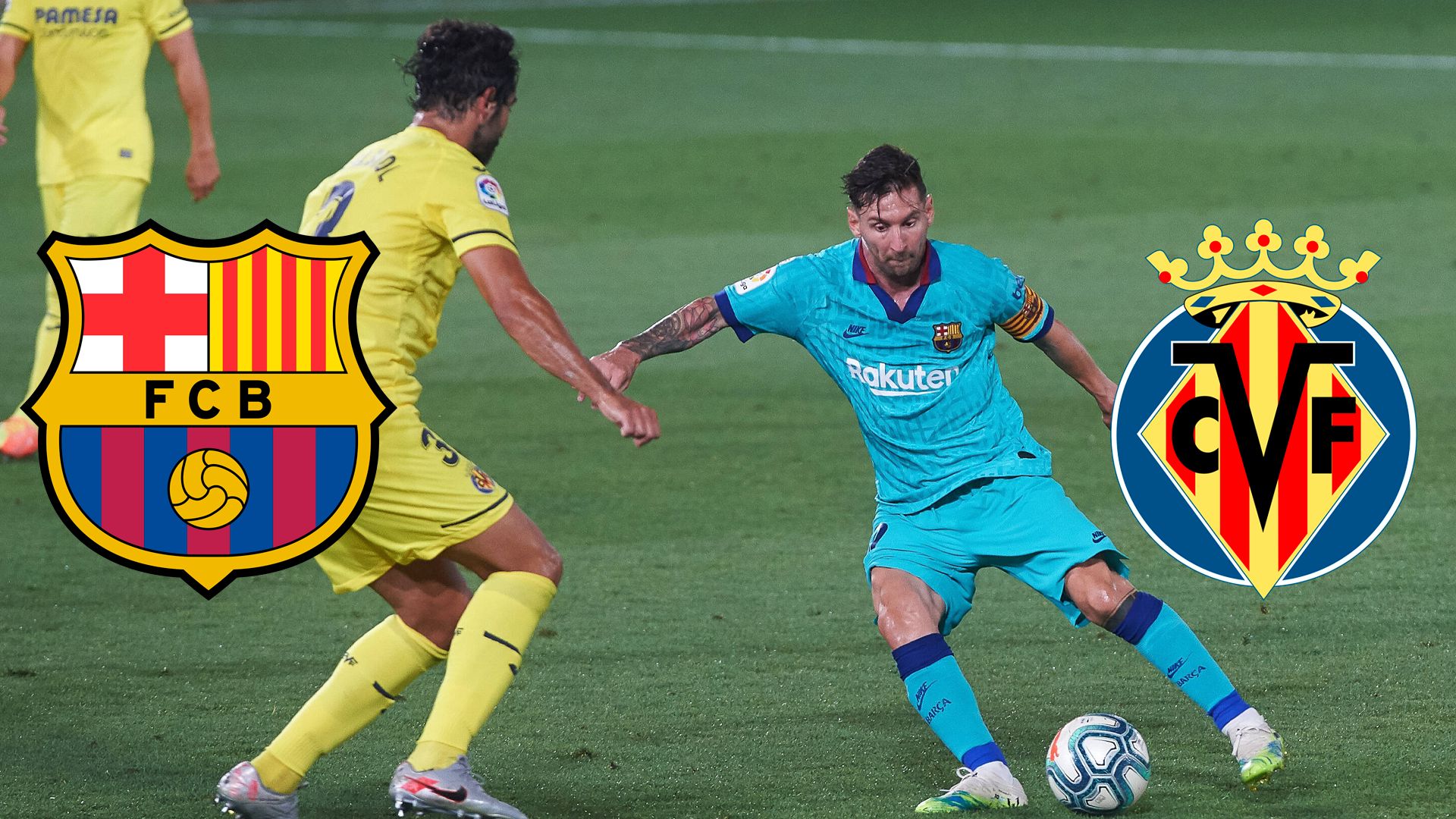 ONLY GERMANY BARCELONA VILLAREAL HEADER  05072020 Lionel Messi Raul Albiol