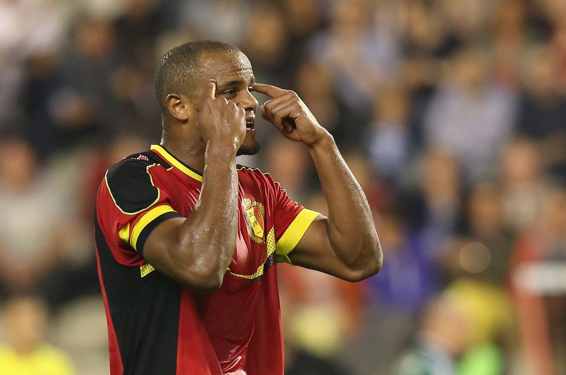 Belgium captain Vincent Kompany