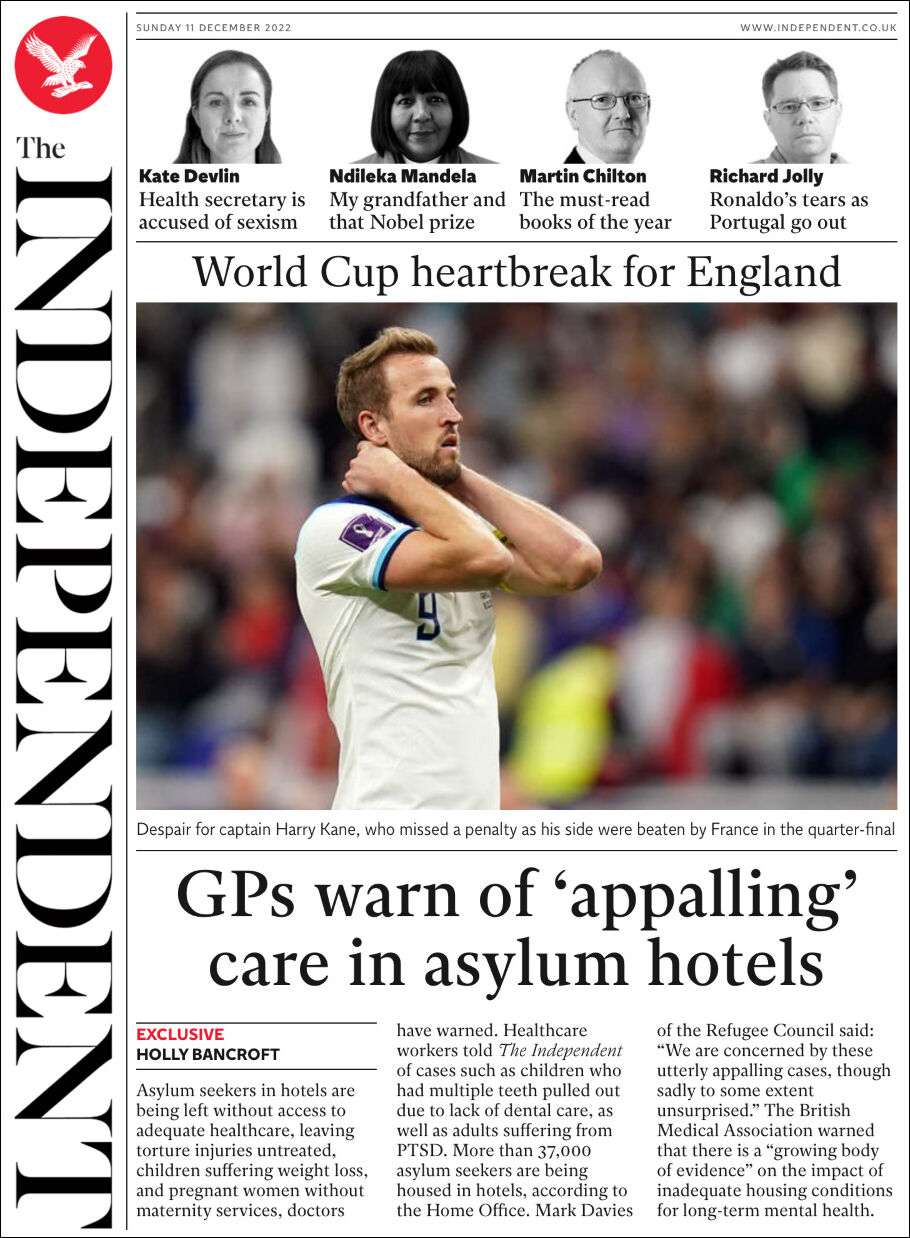 The Independant Angleterre-France