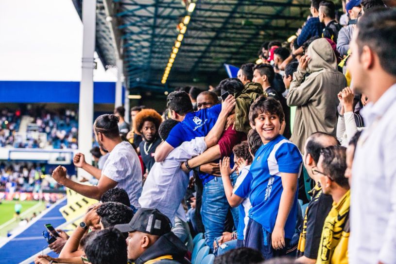 جمهور الهلال - السوبر السعودي