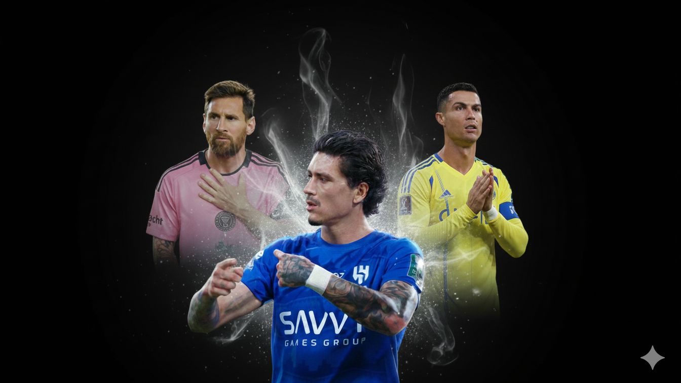 Darwin Nunez Messi Ronaldo GFX GOAL ONLY