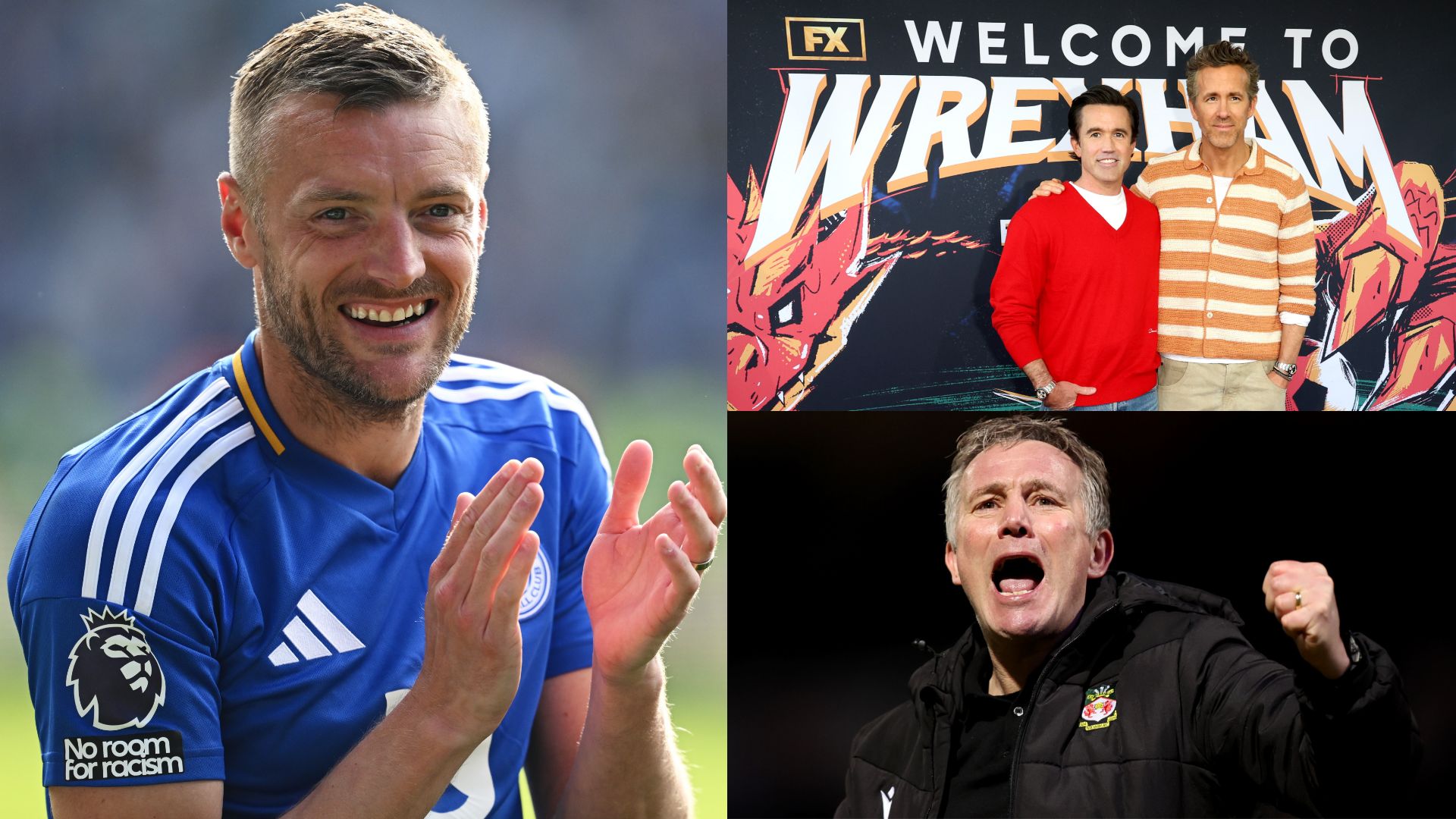 Jamie Vardy Welcome to Wrexham Ryan Reynolds Rob Mac