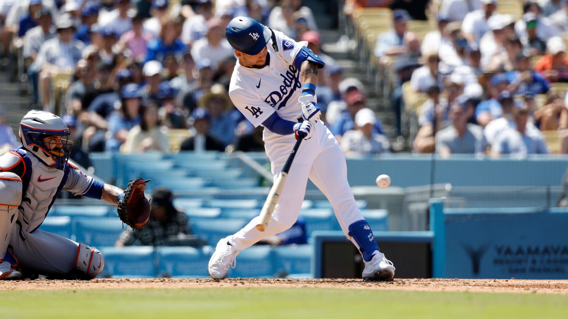 Andy Pages #84 of the Los Angeles Dodgers MLB