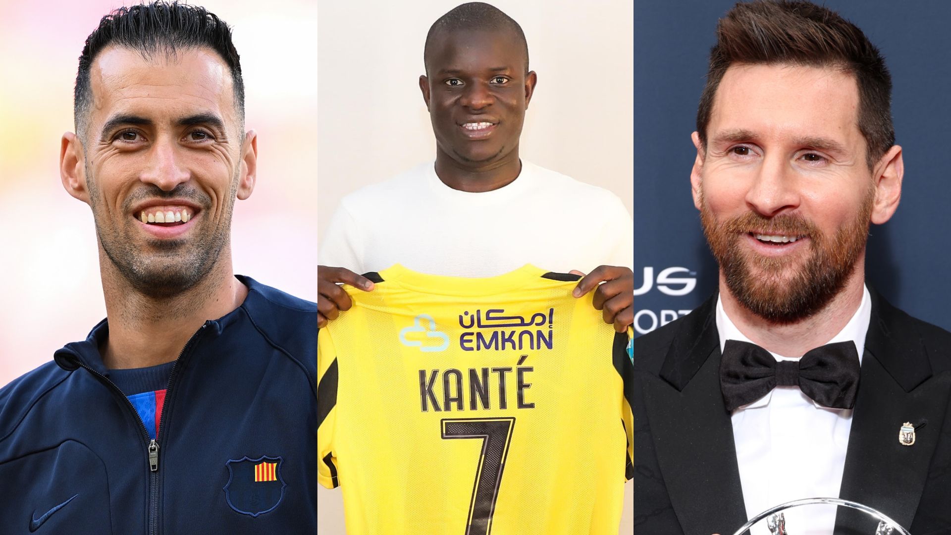 Busquets Kante Messi