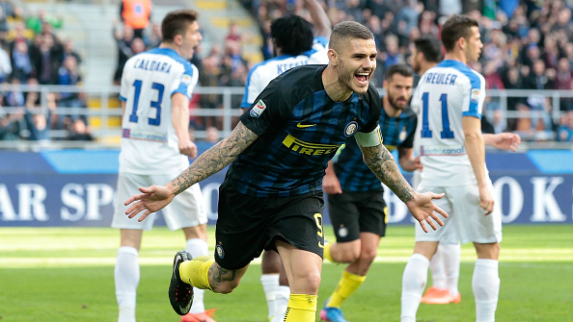 Mauro Icardi Inter Atalanta Serie A