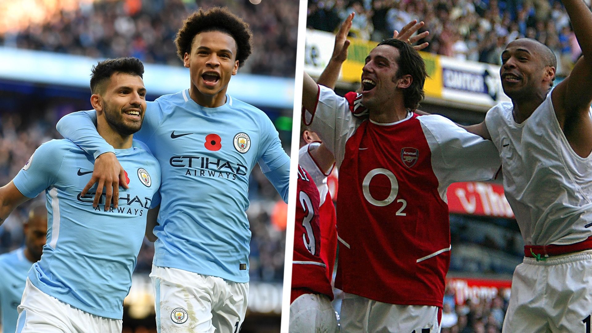 Manchester City Arsenal Invincibles Split