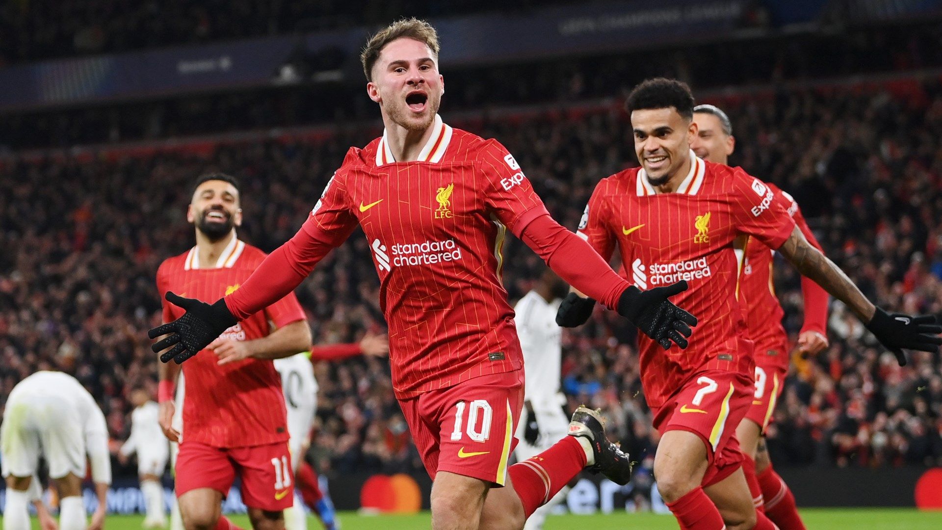 Alexis Mac Allister Liverpool Real Madrid Champions League 2024-25