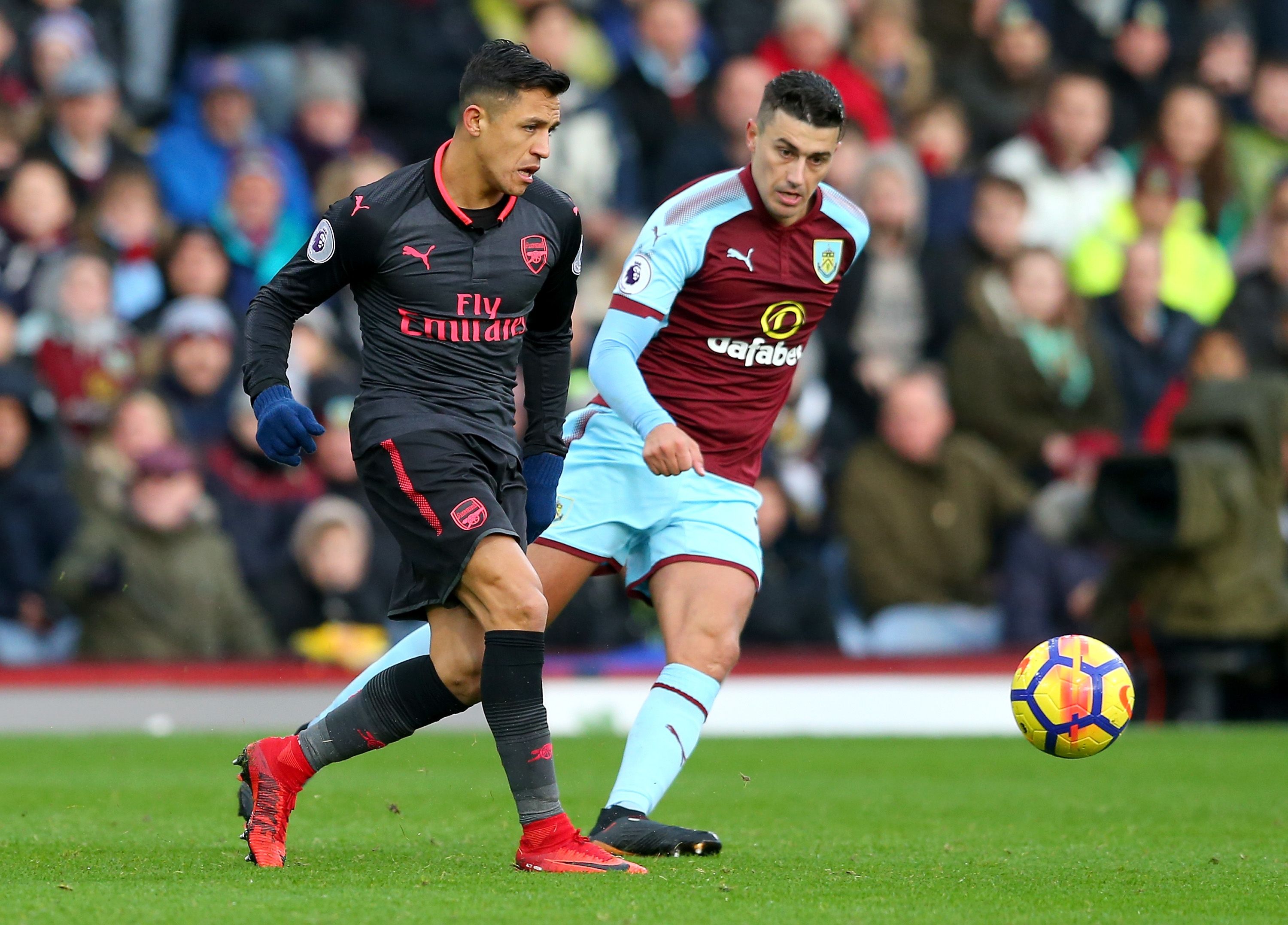 Burnley Arsenal 26-11 Alexis Sanchez