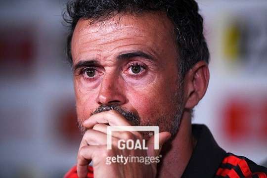 스페인 축구 국가대표팀 감독 루이스 엔리케. 사진=게티이미지