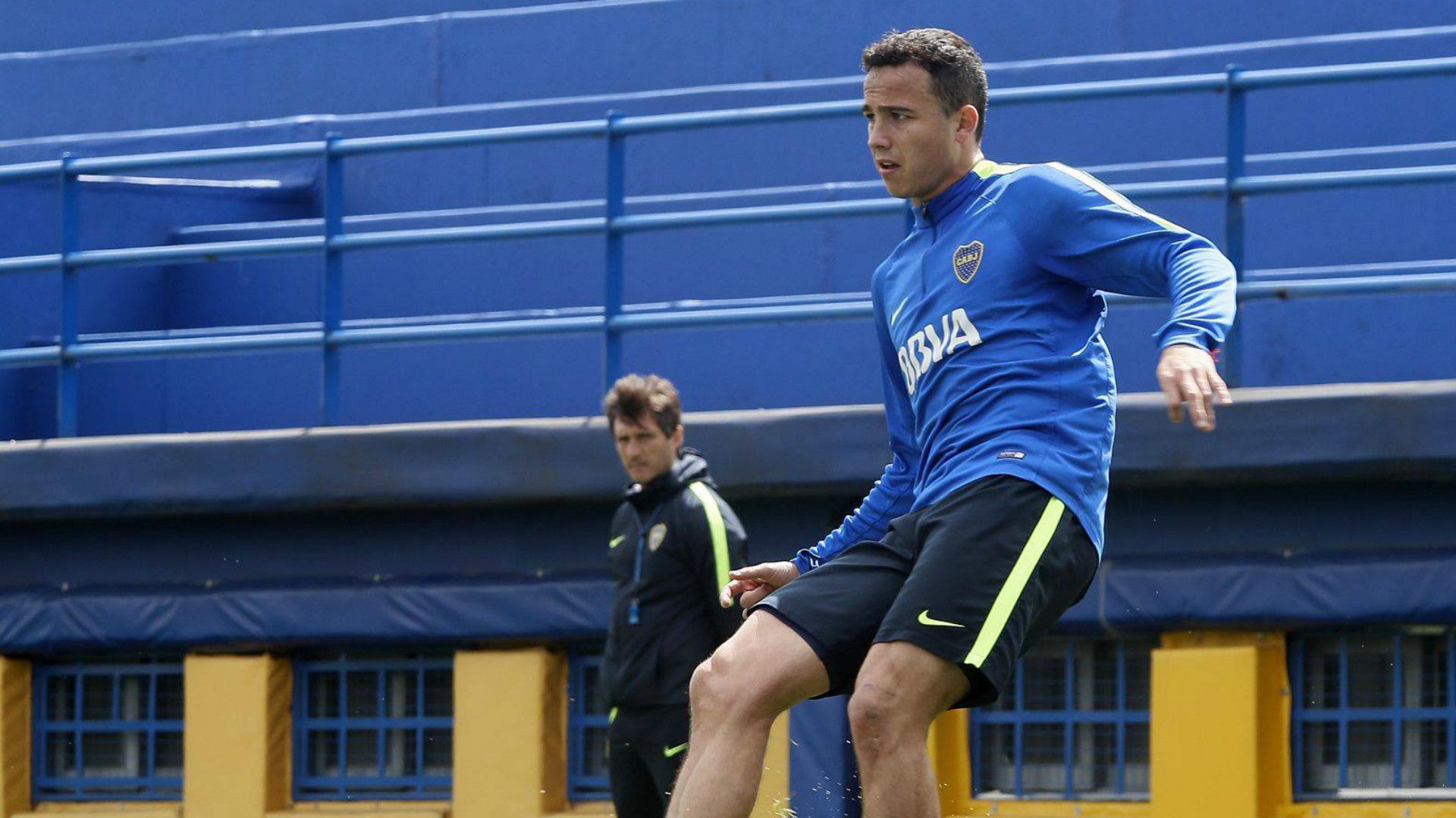 Leonardo Jara Boca Entrenamiento