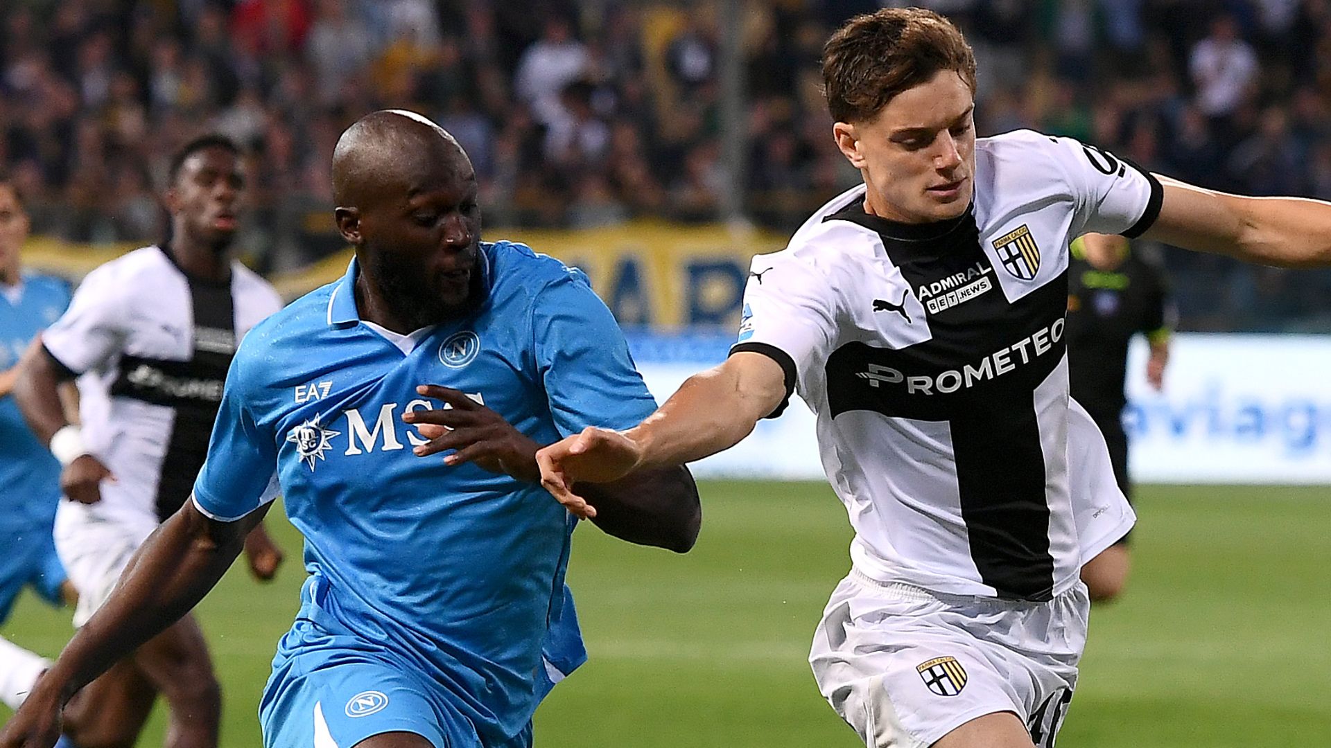 Lukaku Leoni Parma Napoli Serie A