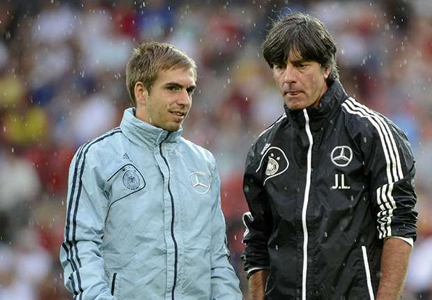 Philipp Lahm Joachim Low Germany