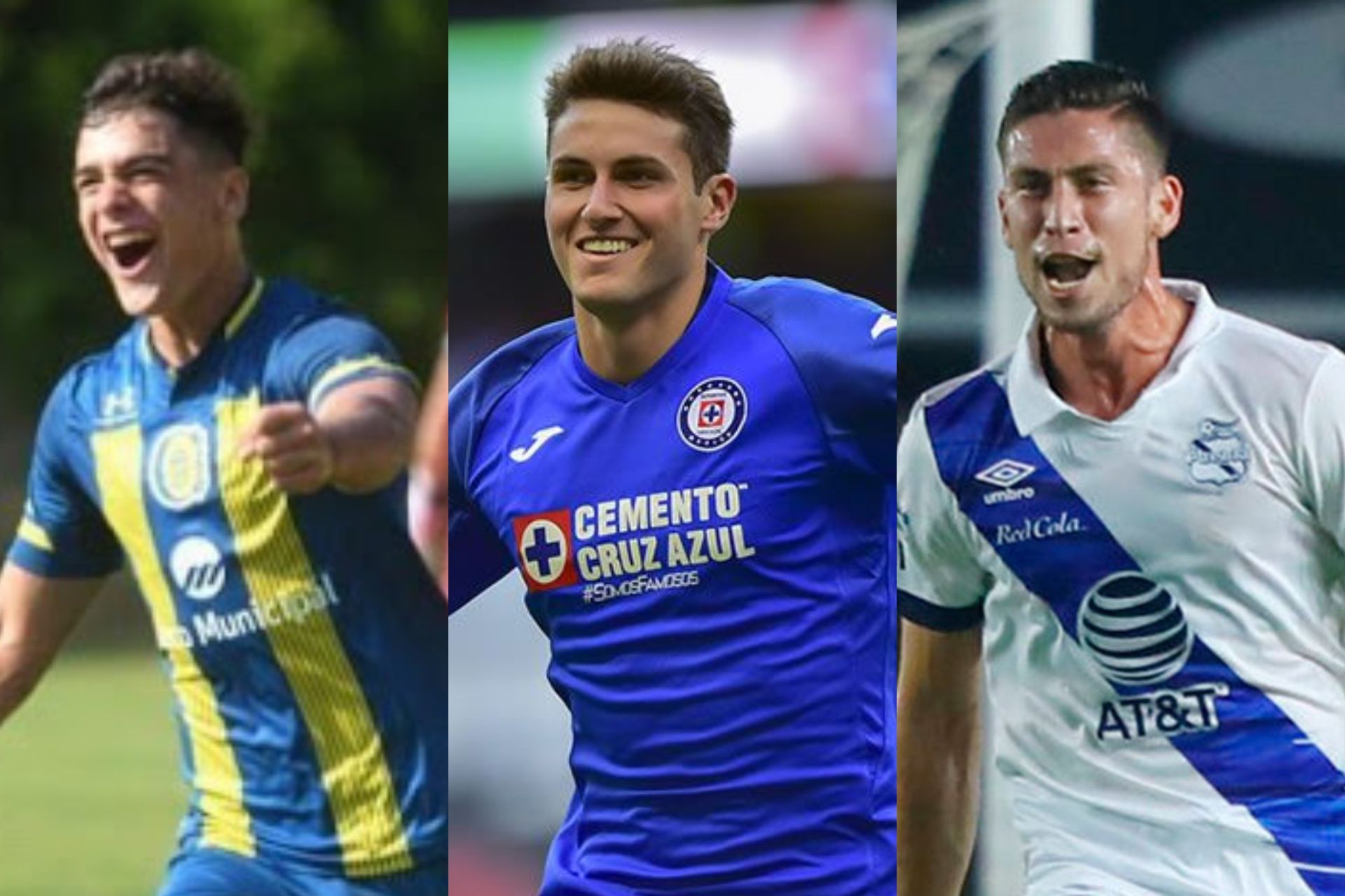 Luca Martínez, Santi Giménez, Santiago Ormeño