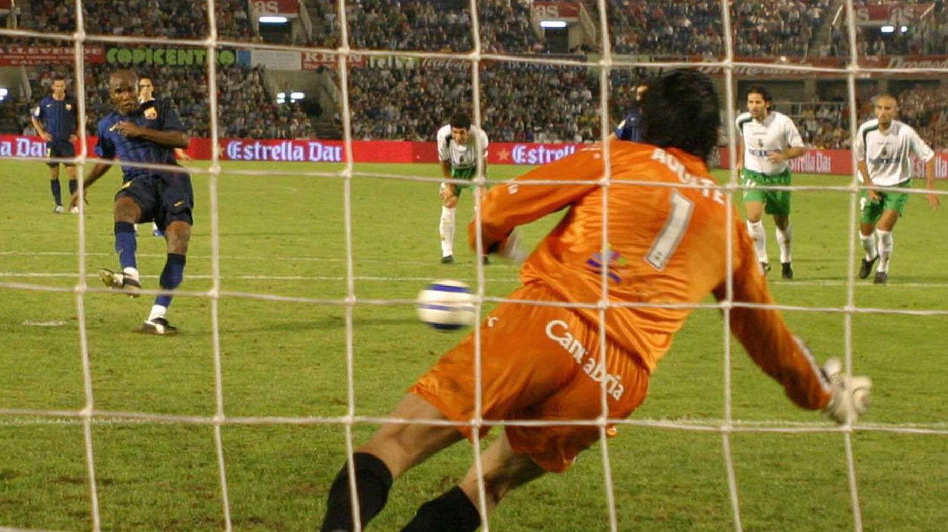 Eto'o Barcelona 2004