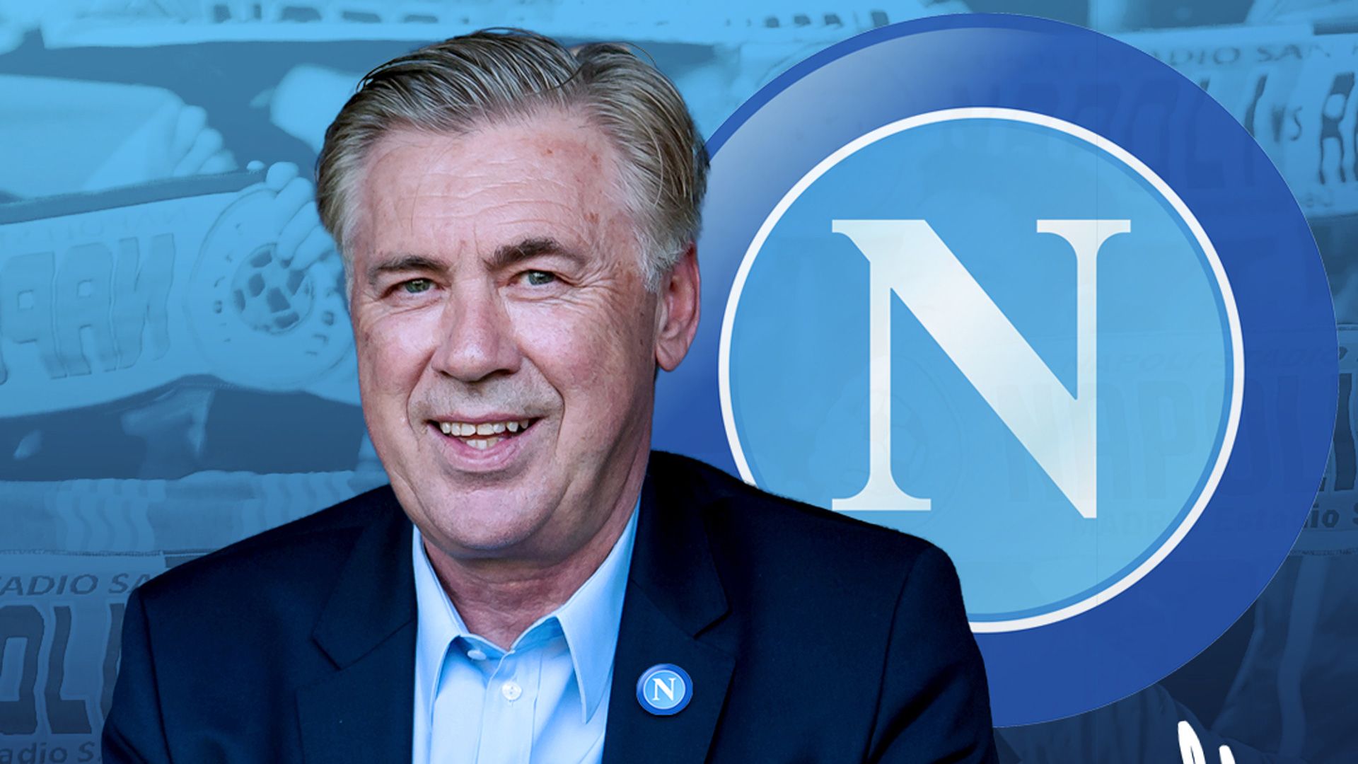 Carlo Ancelotti SSC Neapel Napoli