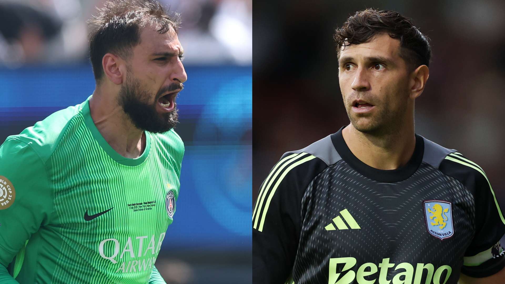 Gianluigi Donnarumma Emi Martinez 2025