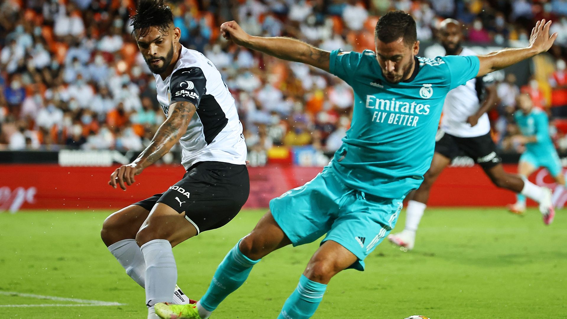 Alderete y Hazard, Valencia vs. Real Madrid