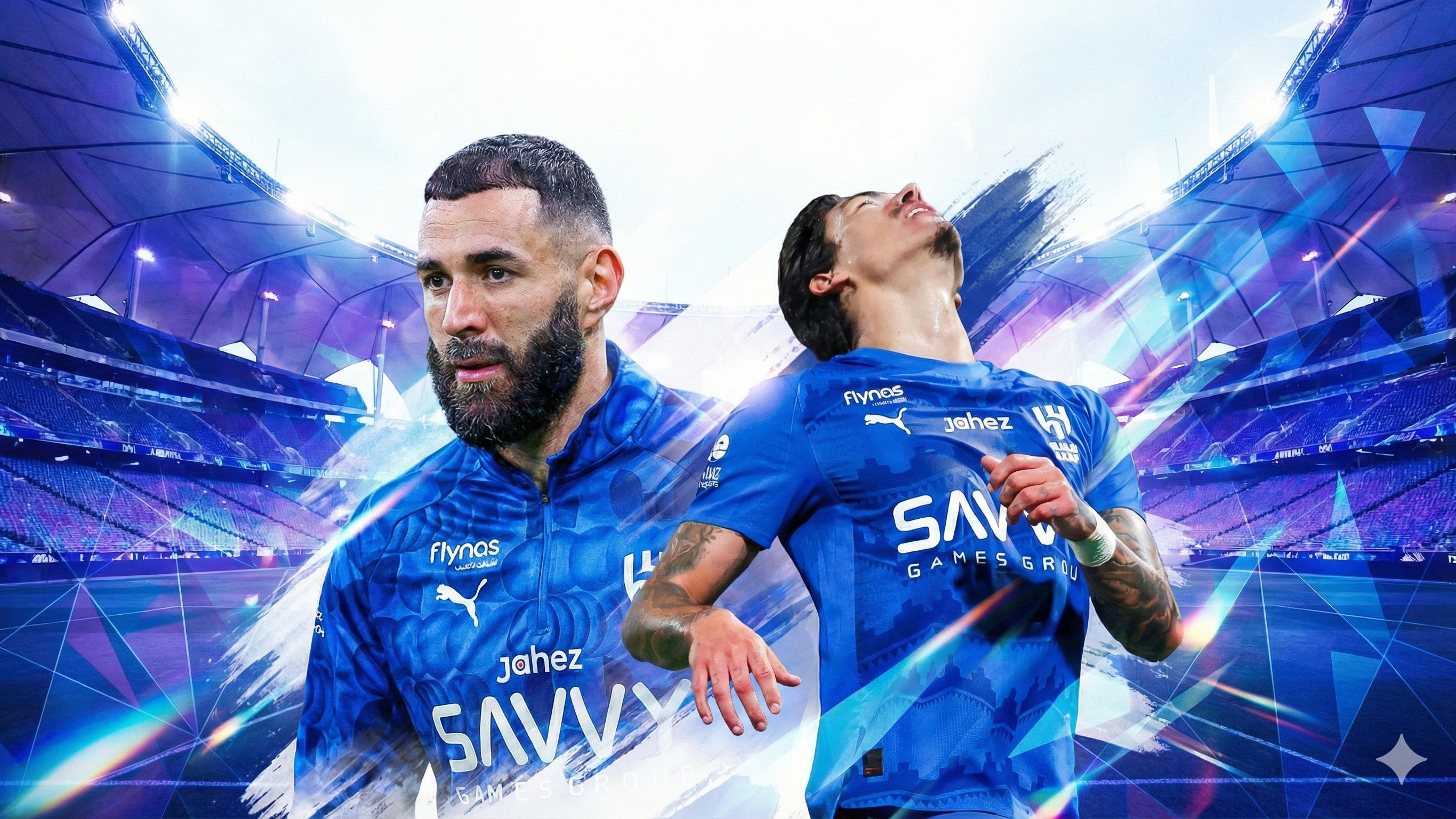 Darwin Nunez Karim Benzema Hilal (Goal Only)