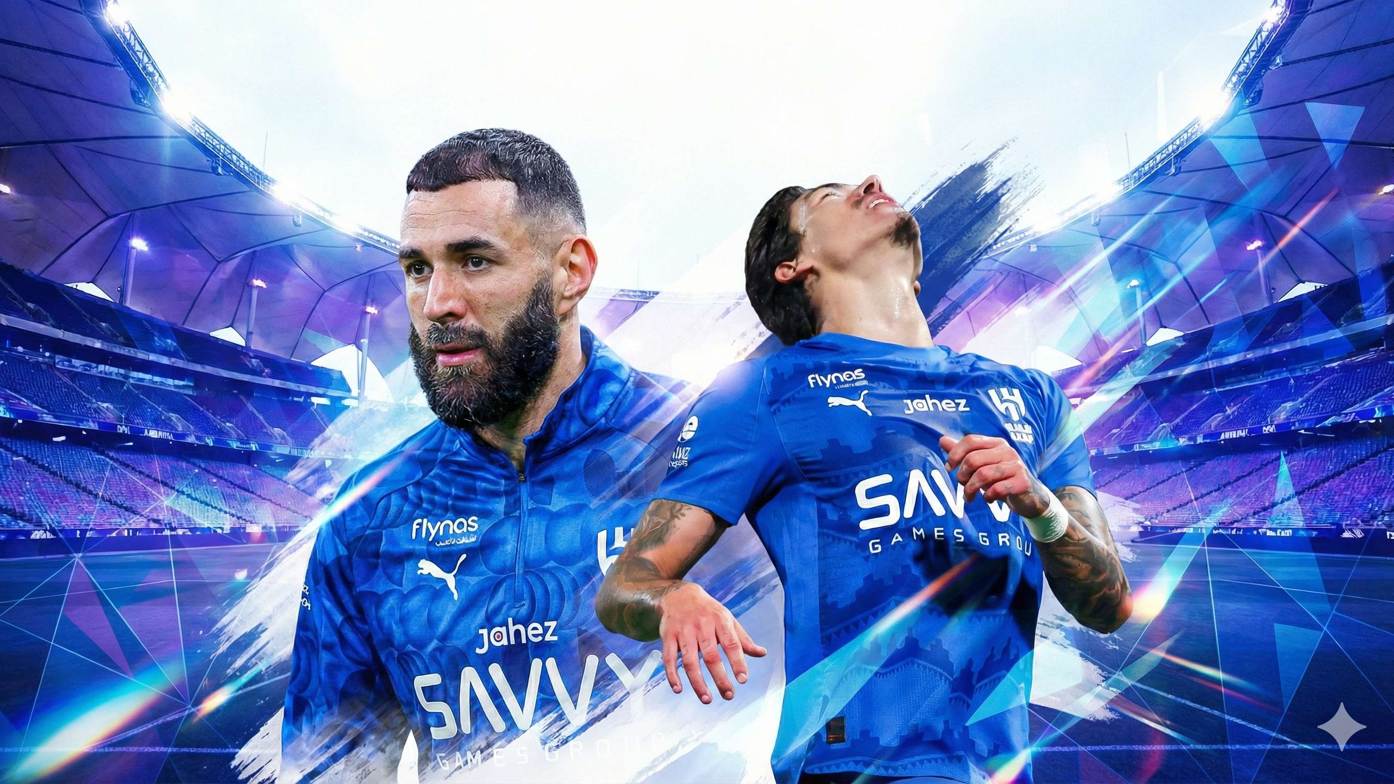 Darwin Nunez Karim Benzema Hilal (Goal Only)