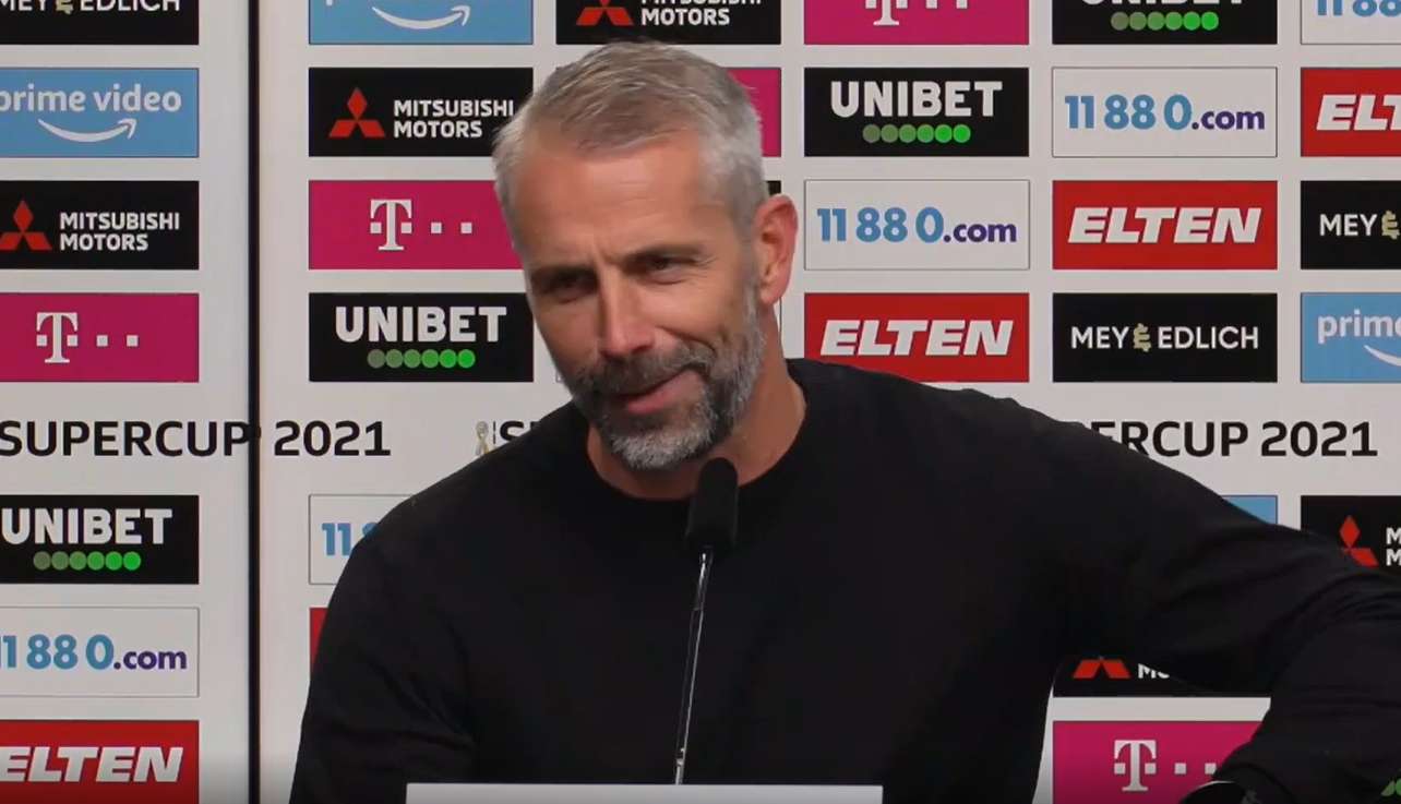 Marco Rose Dortmund Bayern Supercup Press Conference