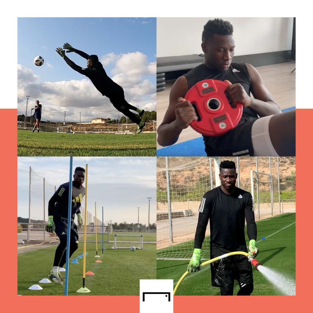 Andre Onana collage
