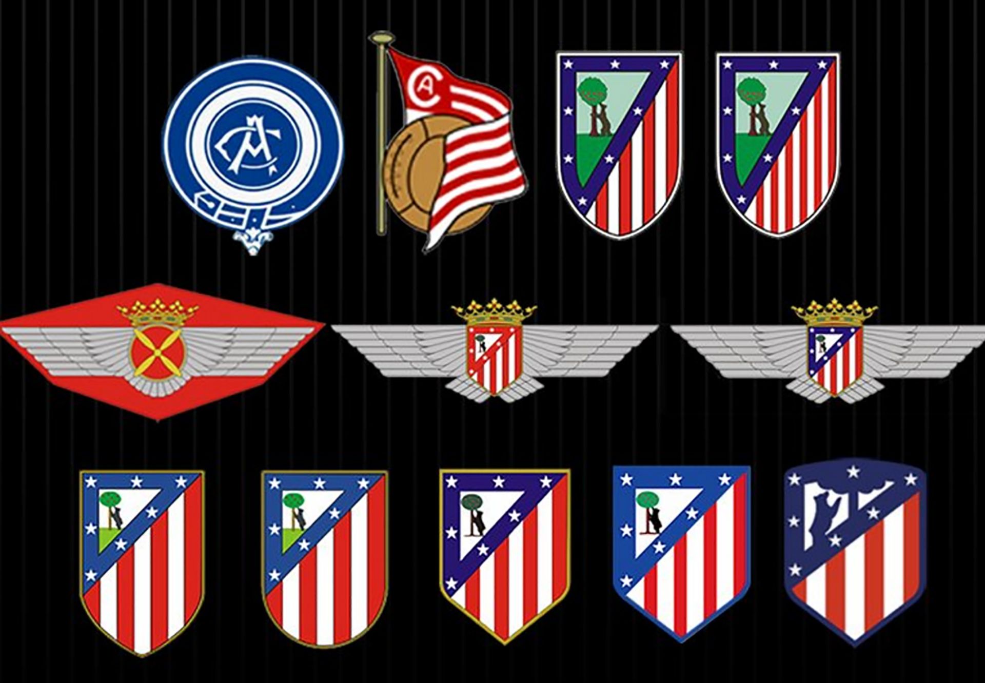 Atlético de Madrid escudo 14 12 2018