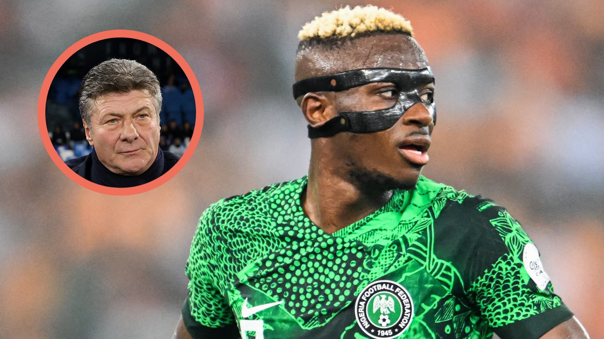 Victor Osimhen Walter Mazzarri