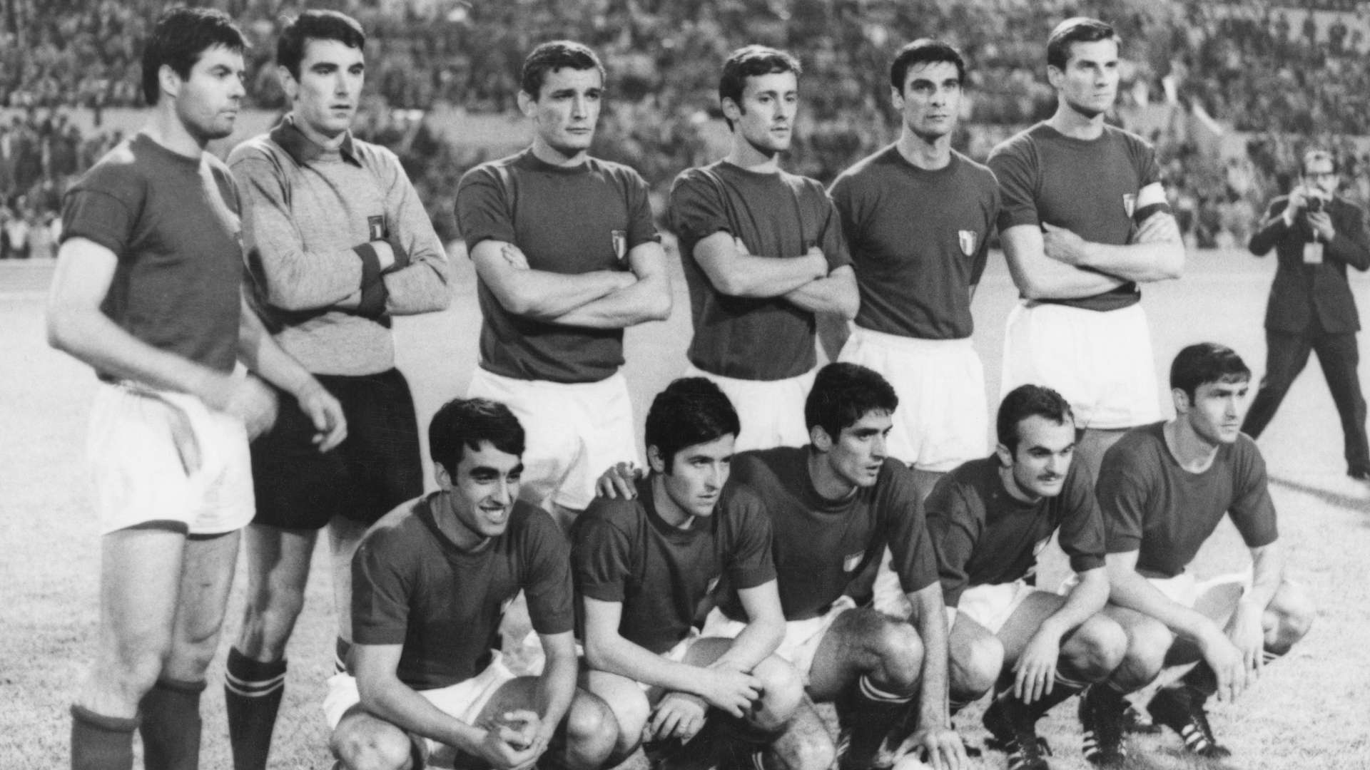 Italy lineup European Championship 1968