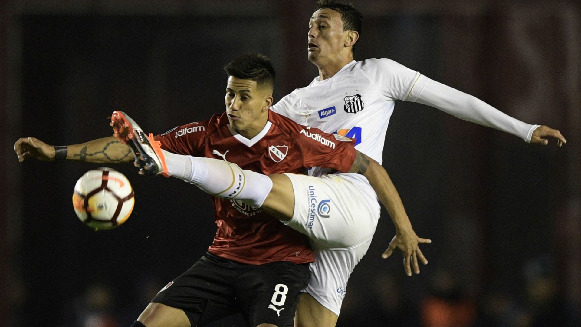 Meza Pituca Independiente Santos Copa Libertadores 21082018