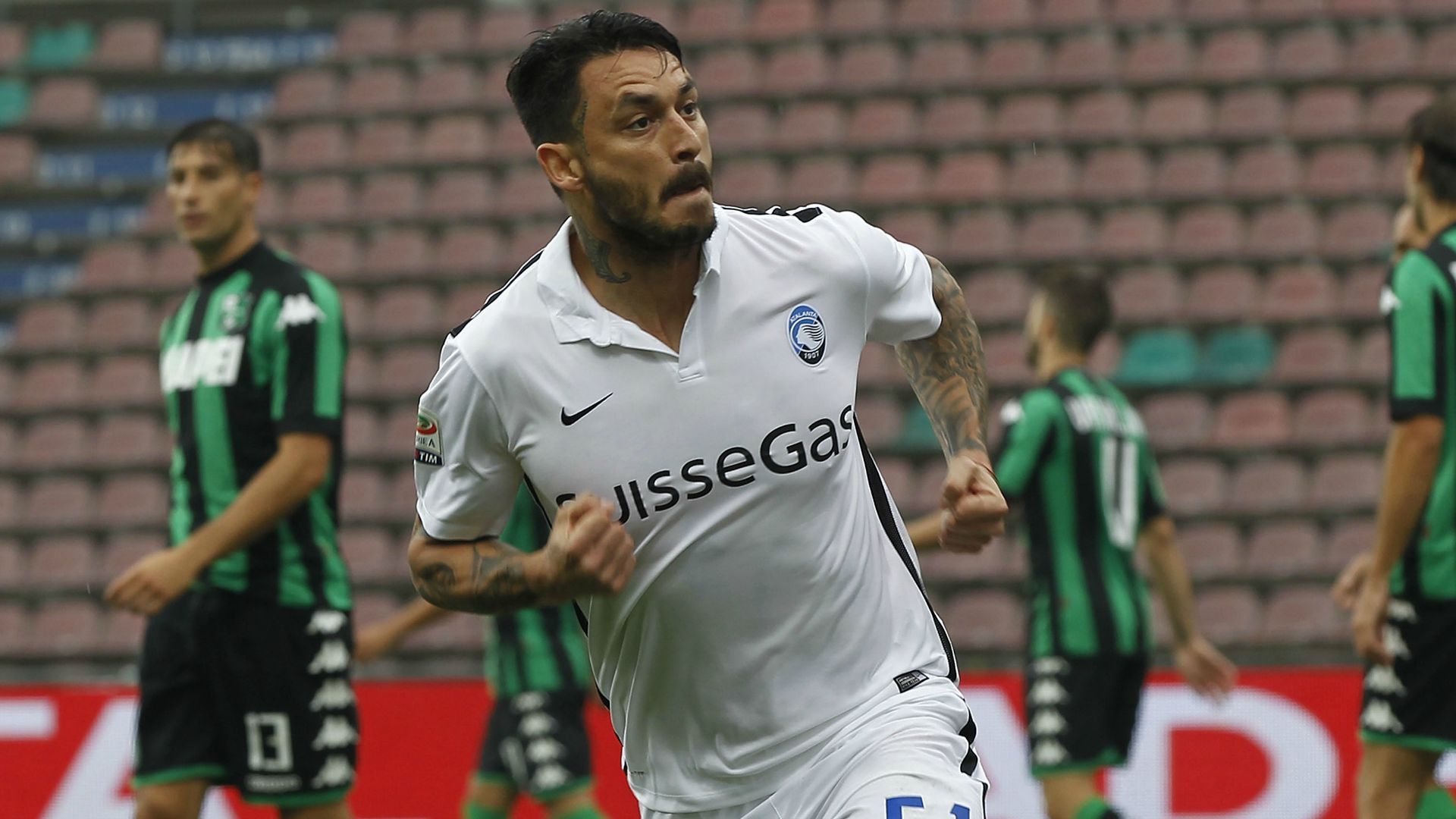 Mauricio Pinilla Sassuolo Atalanta Serie A