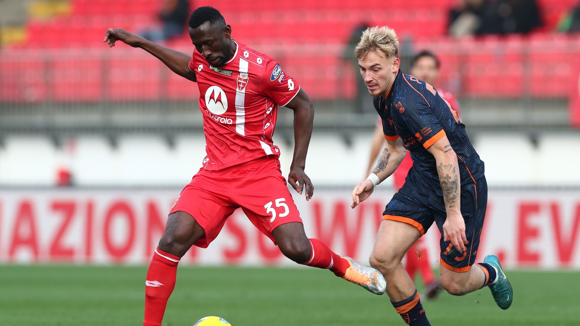 Silvere Ganvoula Monza Lecce Serie A