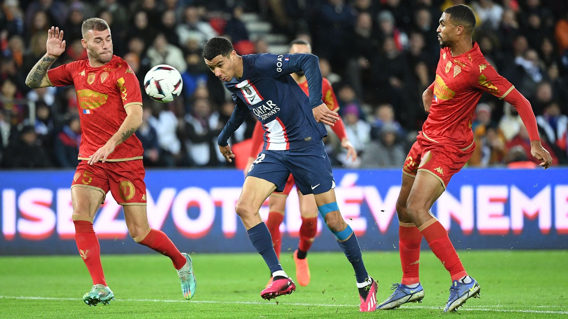 Hugo Ekitike PSG Angers Ligue 1 2022-23 