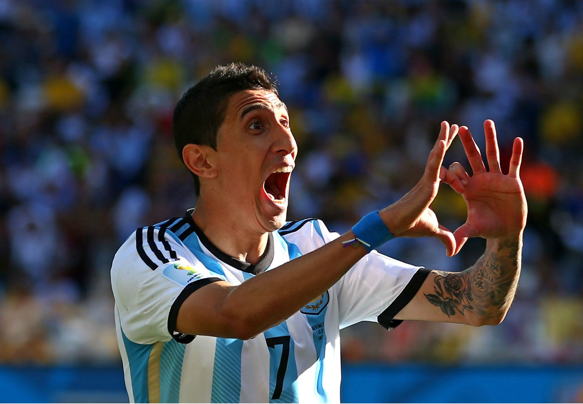 Angel Di Maria | Argentina v Switzerland | World Cup 2014