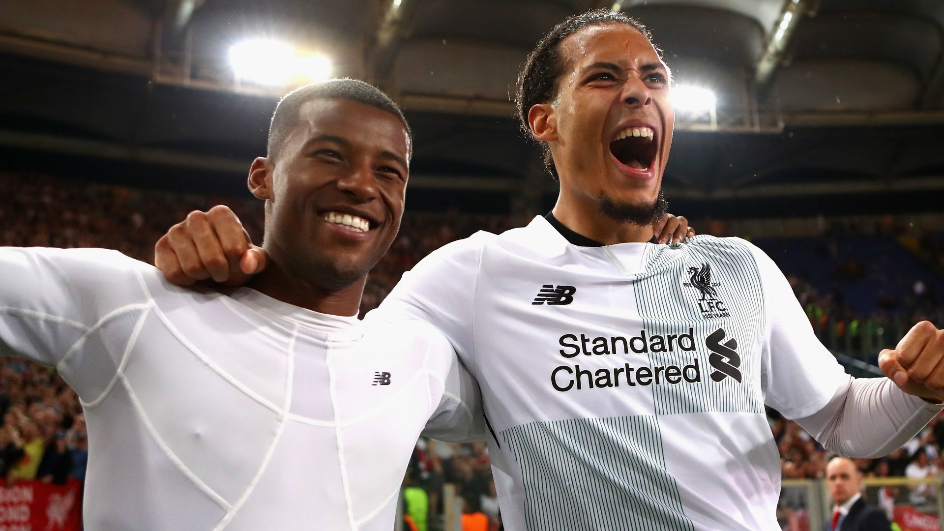 Georginio Wijnaldum and Virgil van Dijk - cropped