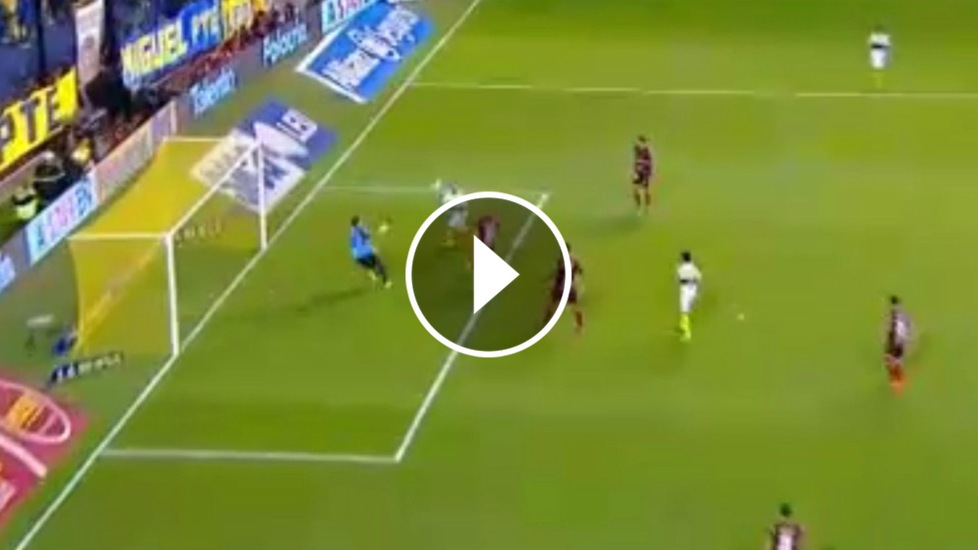 Dario Benedetto Boca Patronato Goal Video Play