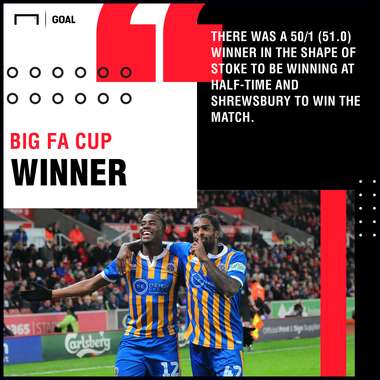 Shrewsbury Stoke FA Cup upset graphic