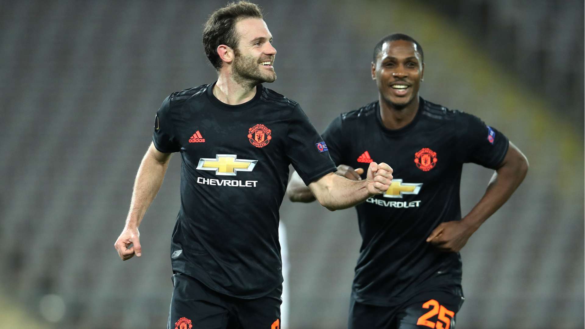 Juan Mata Odion Ighalo Manchester United