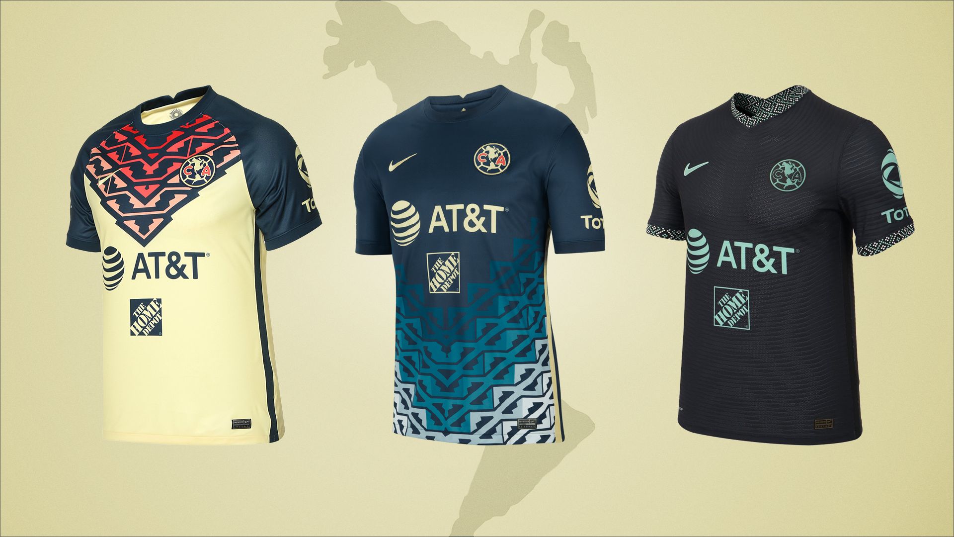 Uniformes Club América 21-22