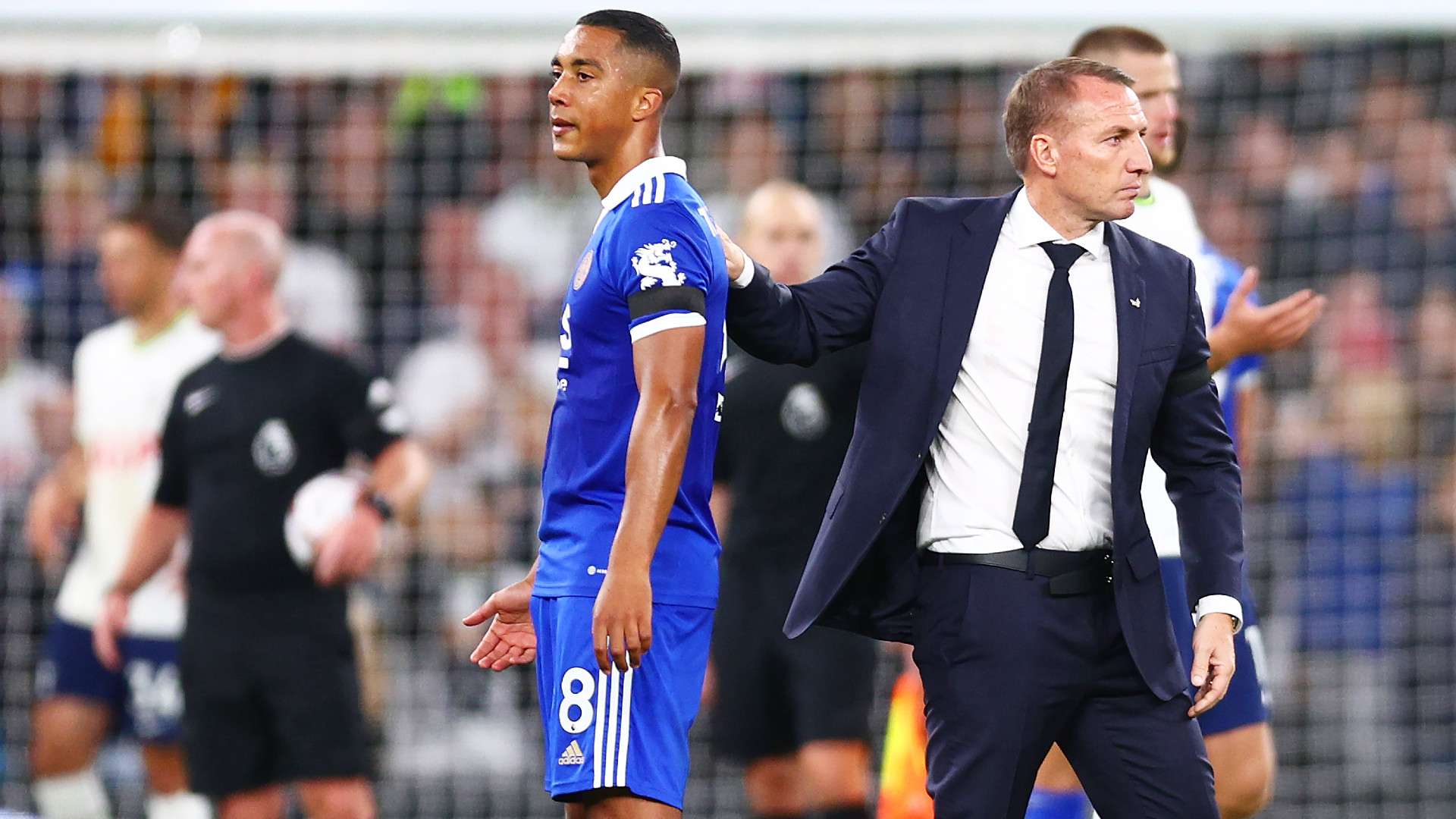 Tielemans Rodgers Tottenham Leicester