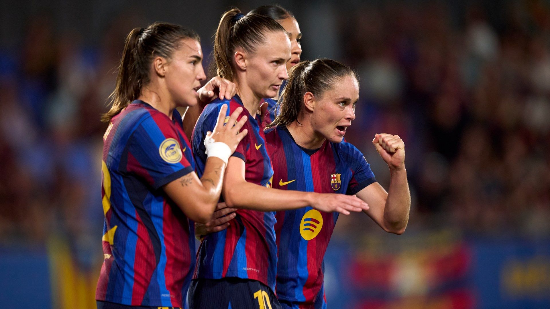 Patri Guijarro Caroline Graham Hansen Ewa Pajor Barcelona Women 2026-27