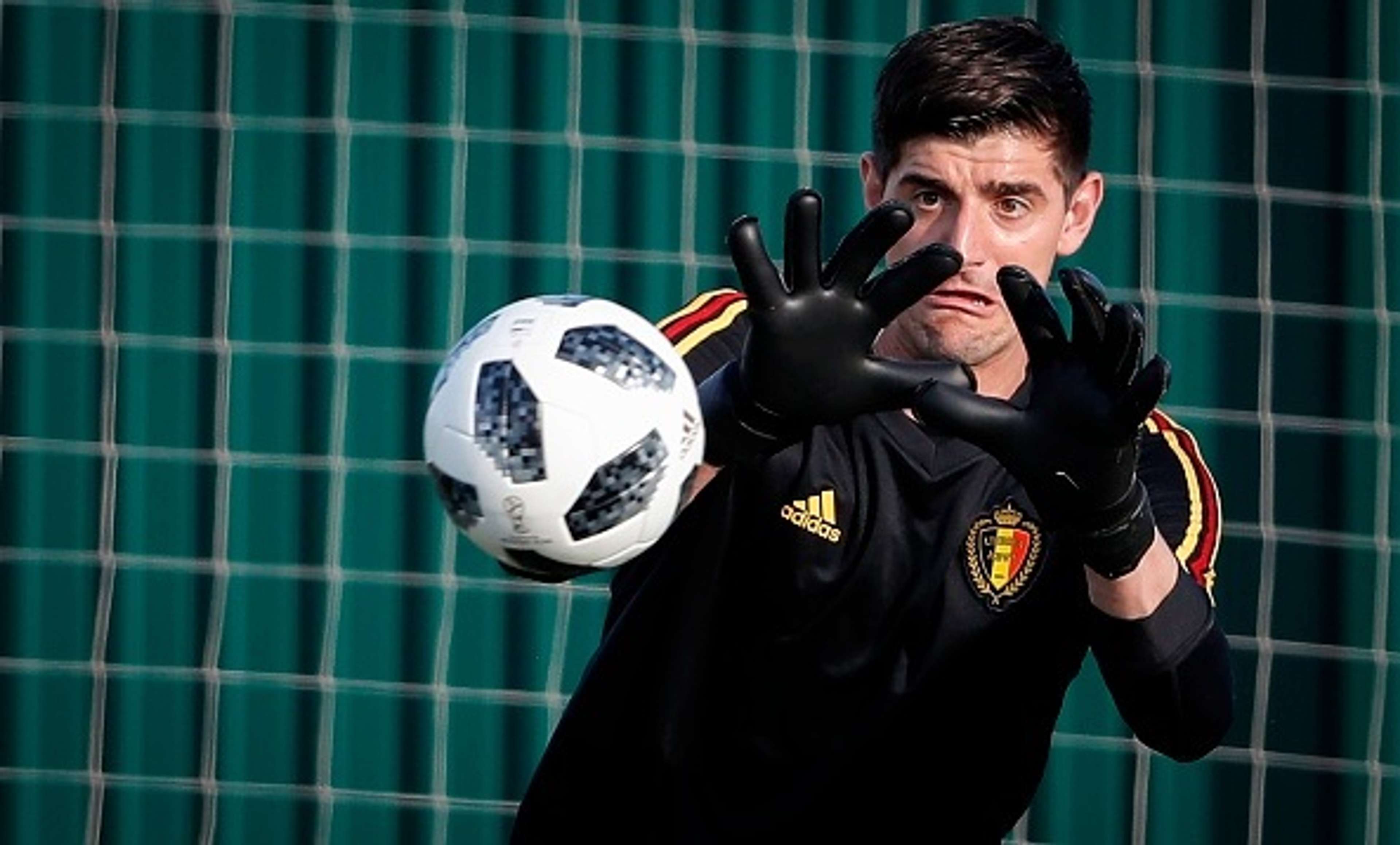 Courtois getting ready