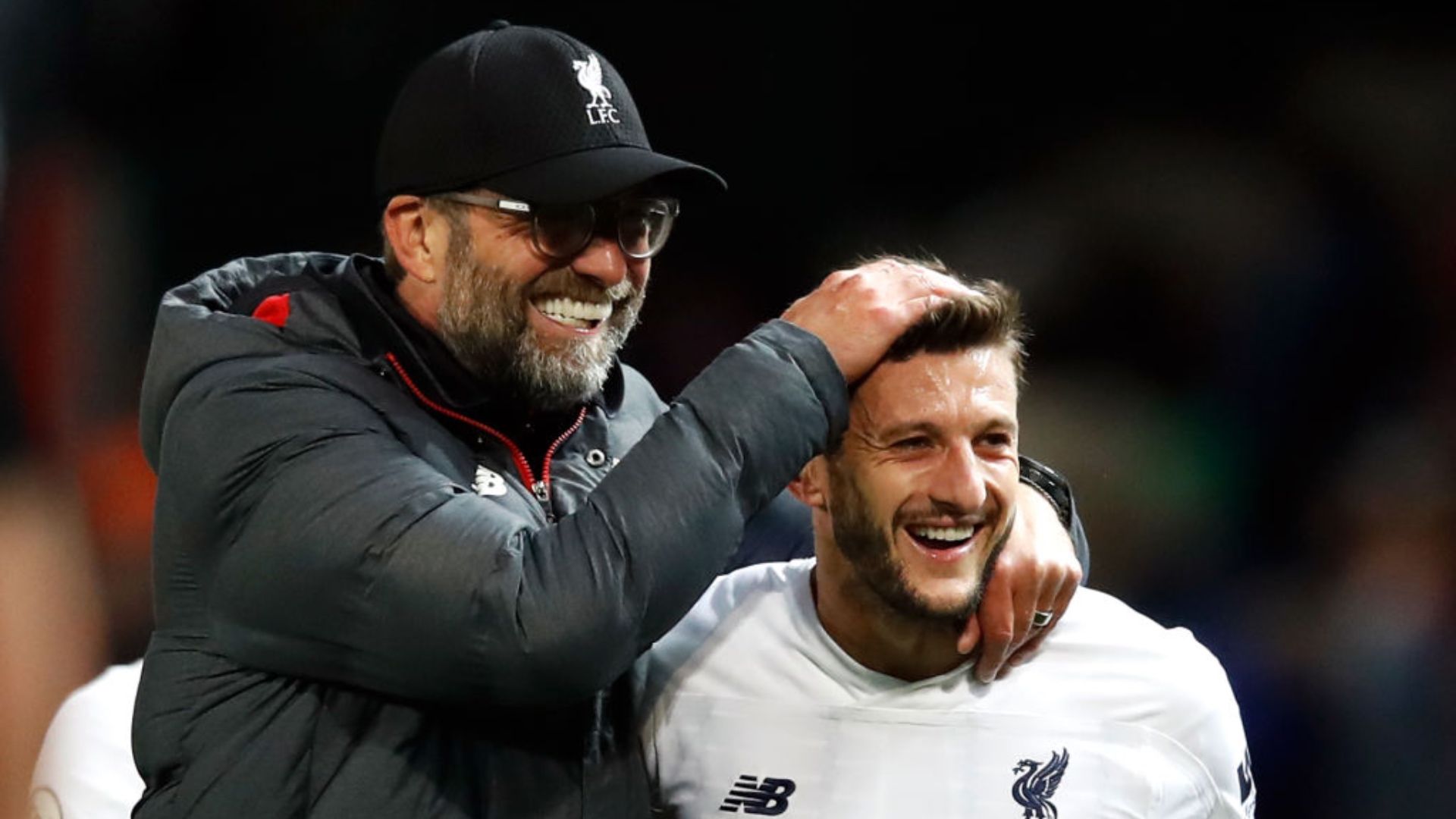 Klopp e Lallana nel 2019