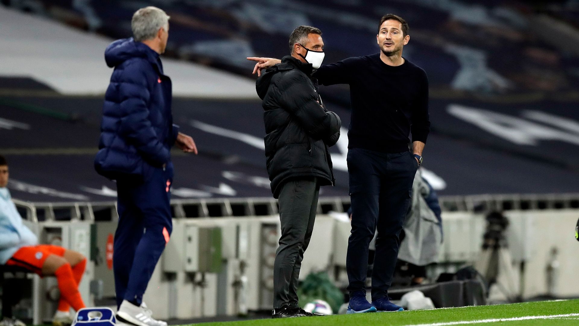 Frank Lampard Jose Mourinho Chelsea Tottenham 2020-21