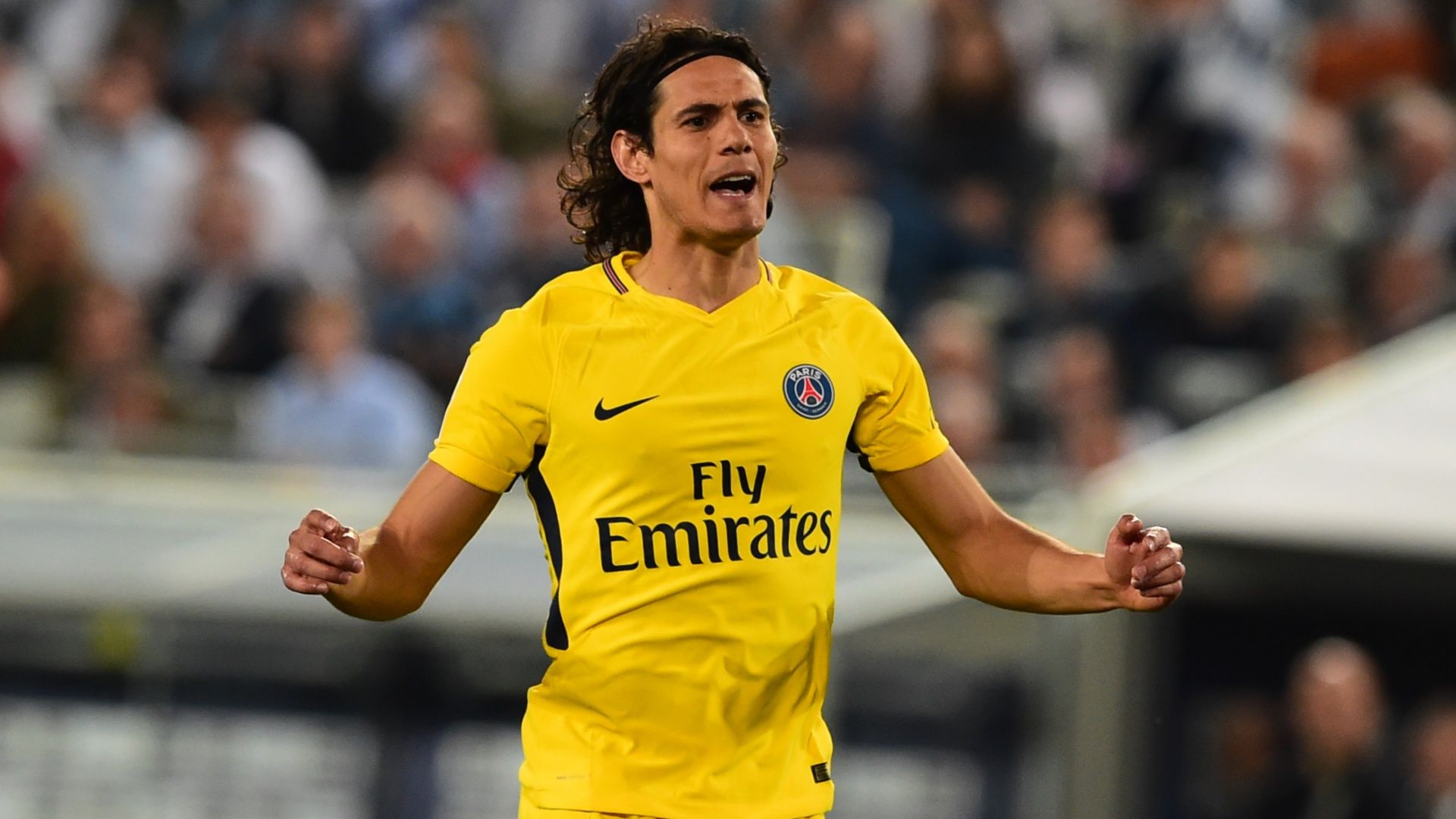 Edinson Cavani PSG 2018-4-22